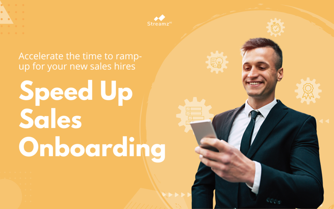 Speedup sales onboarding