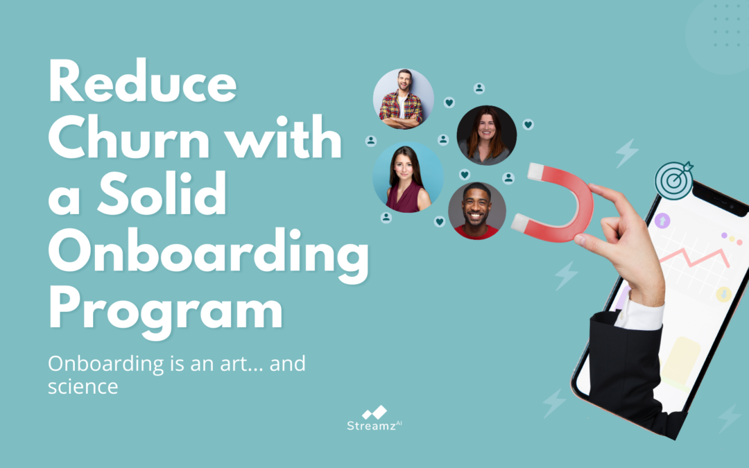 How does a solid sales rep onboarding program reduce churn?