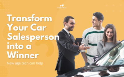 Transform your car salesperson into a winner using new age tech