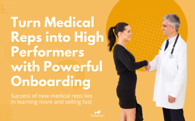 Turn medical reps into high performers with powerful onboarding