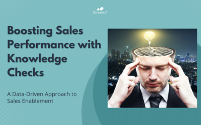 Boosting sales performance with Knowledge Checks: A data-driven approach to sales enablement
